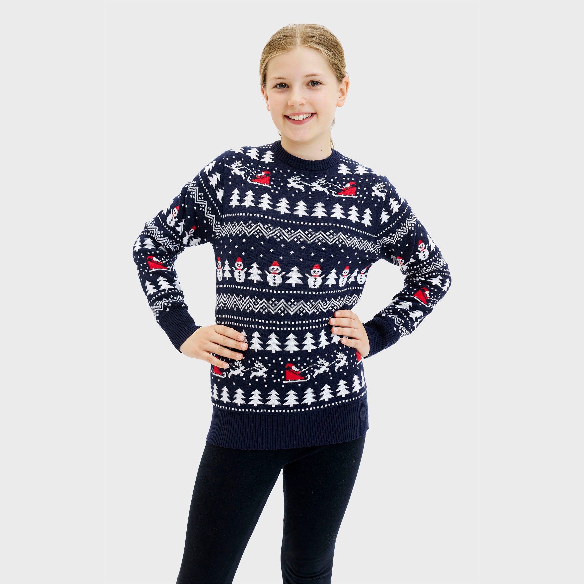The stylish christmas sweater - child.